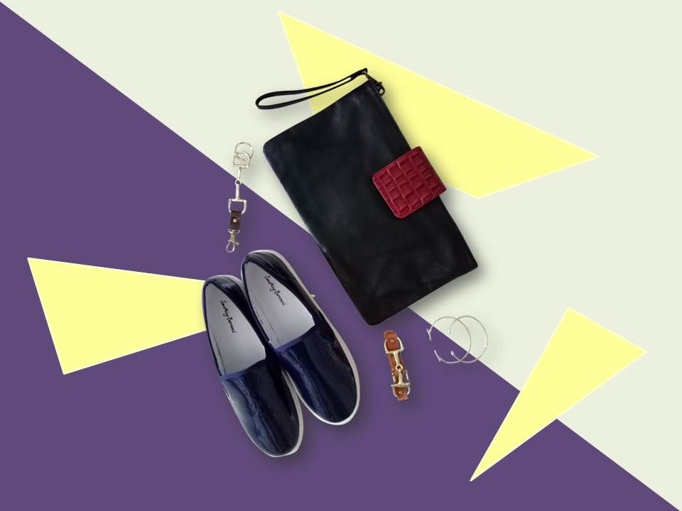 Velle Vanessa Slouchy Flap Wristlet Clutch in Genuine Leather (More Colours Available)