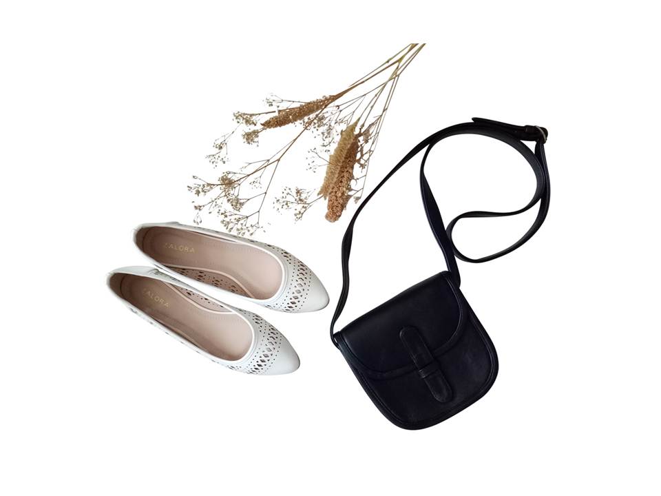 Velle Cresecendo Mini Saddle Crossbody Genuine Cow Leather Bag in Black