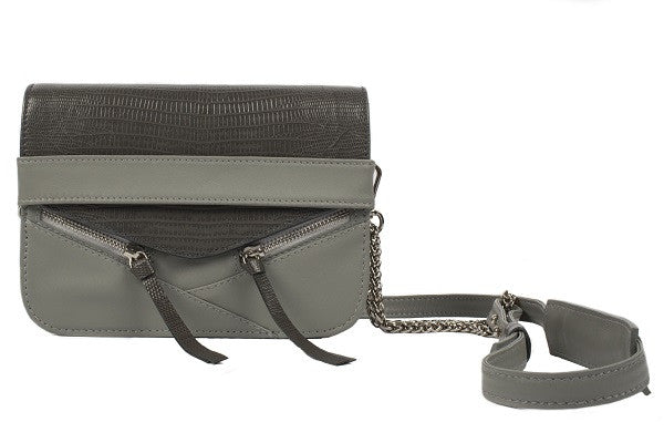 Featured with an optional removable strap which is adjustable to your desired length and removed to be used as a clutch. A hand strap across the bag also allows for a tighter and better grip when used as a clutch. 